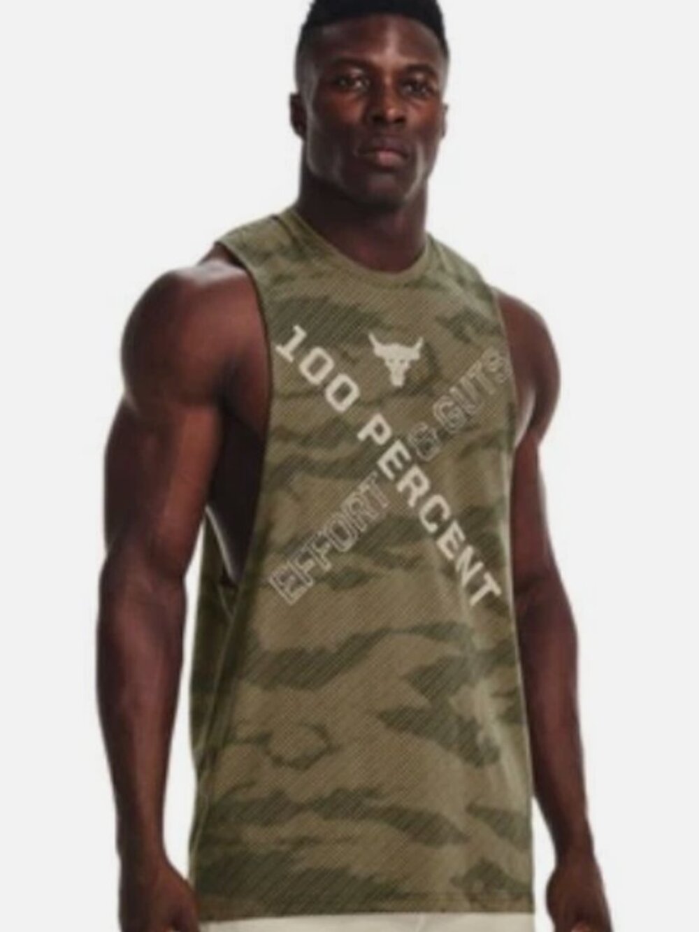 Under Armour T-shirt Men's Project Rock Tank Top Size Medium